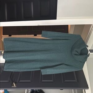 Talbots Teal Ribbed Knit Sweater